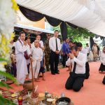 His Excellency Dr. Eang Sophallet, Minister of Environment and Chairman of the Royal Government Working Group in Tbong Khmum Province
